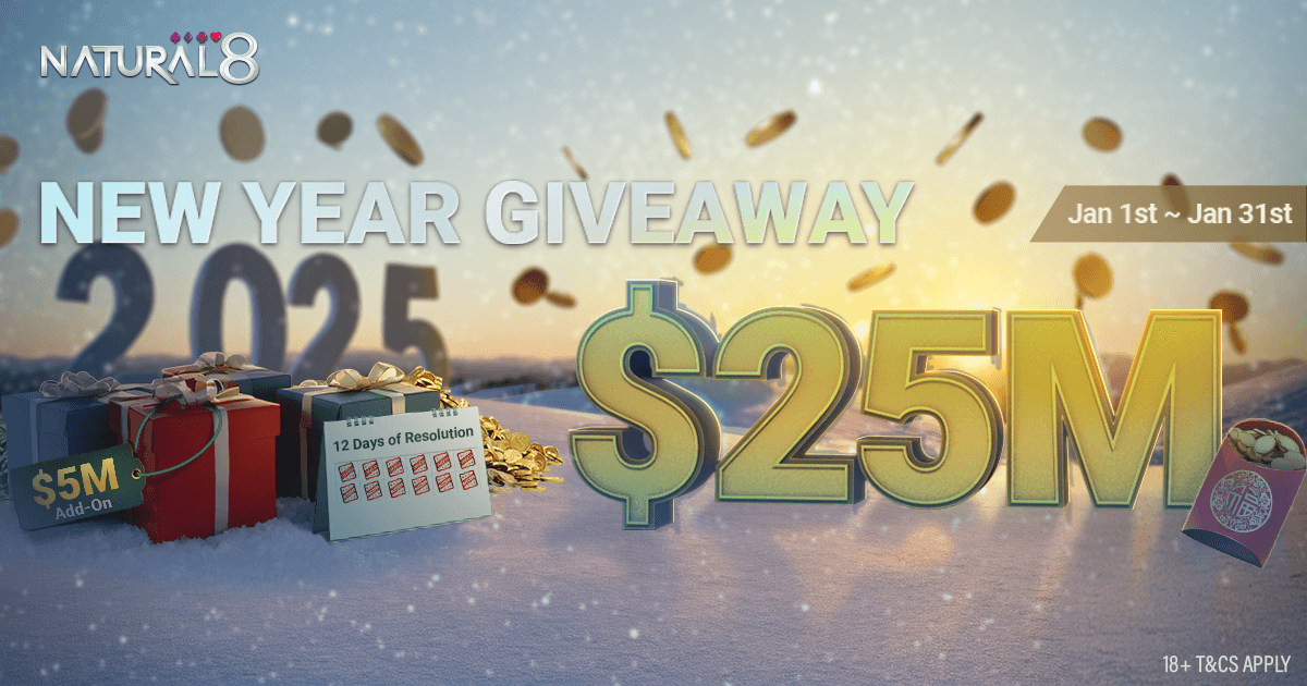 $25M New Year Giveaway