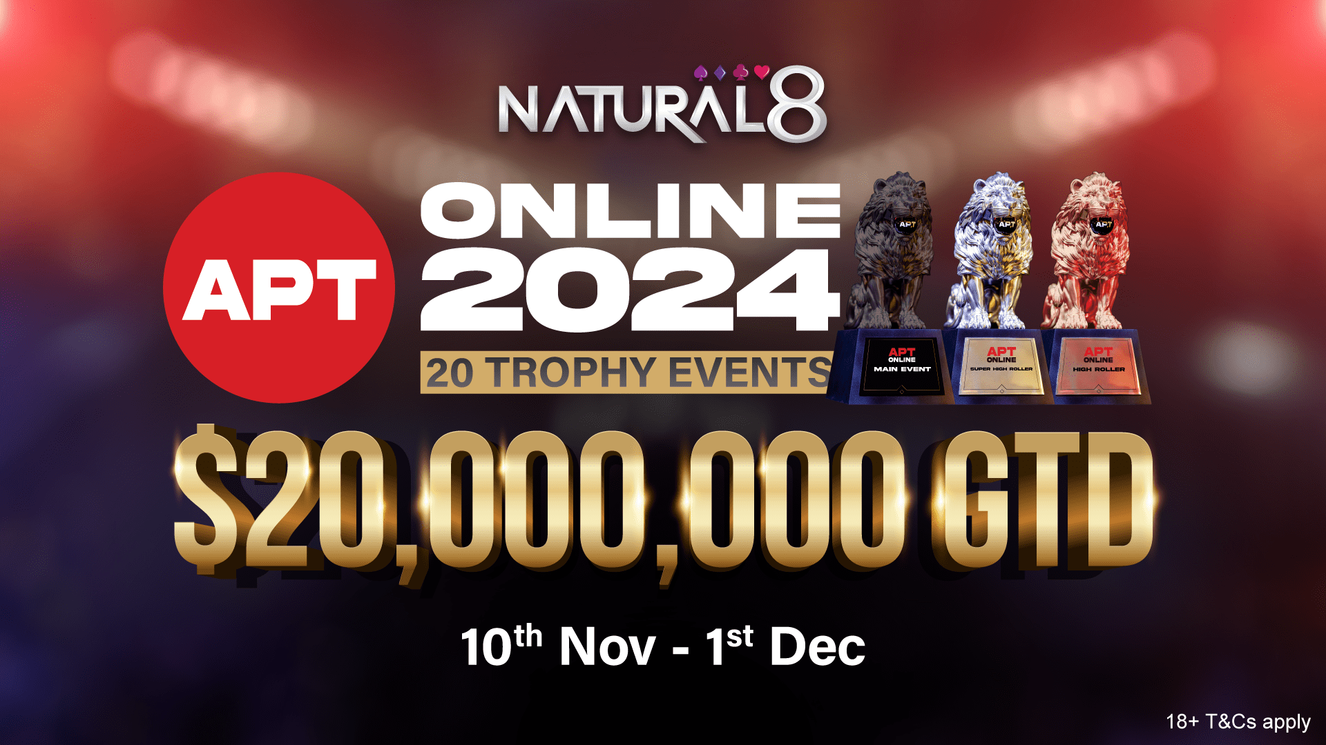 Asian Poker Tour (APT) Online 2024